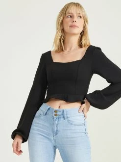 Cheapest ???? Altar'D State June Ruffle Hem Top ⌛