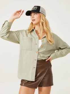 Brand new ???? Altar'D State Carson Twill Shacket ????