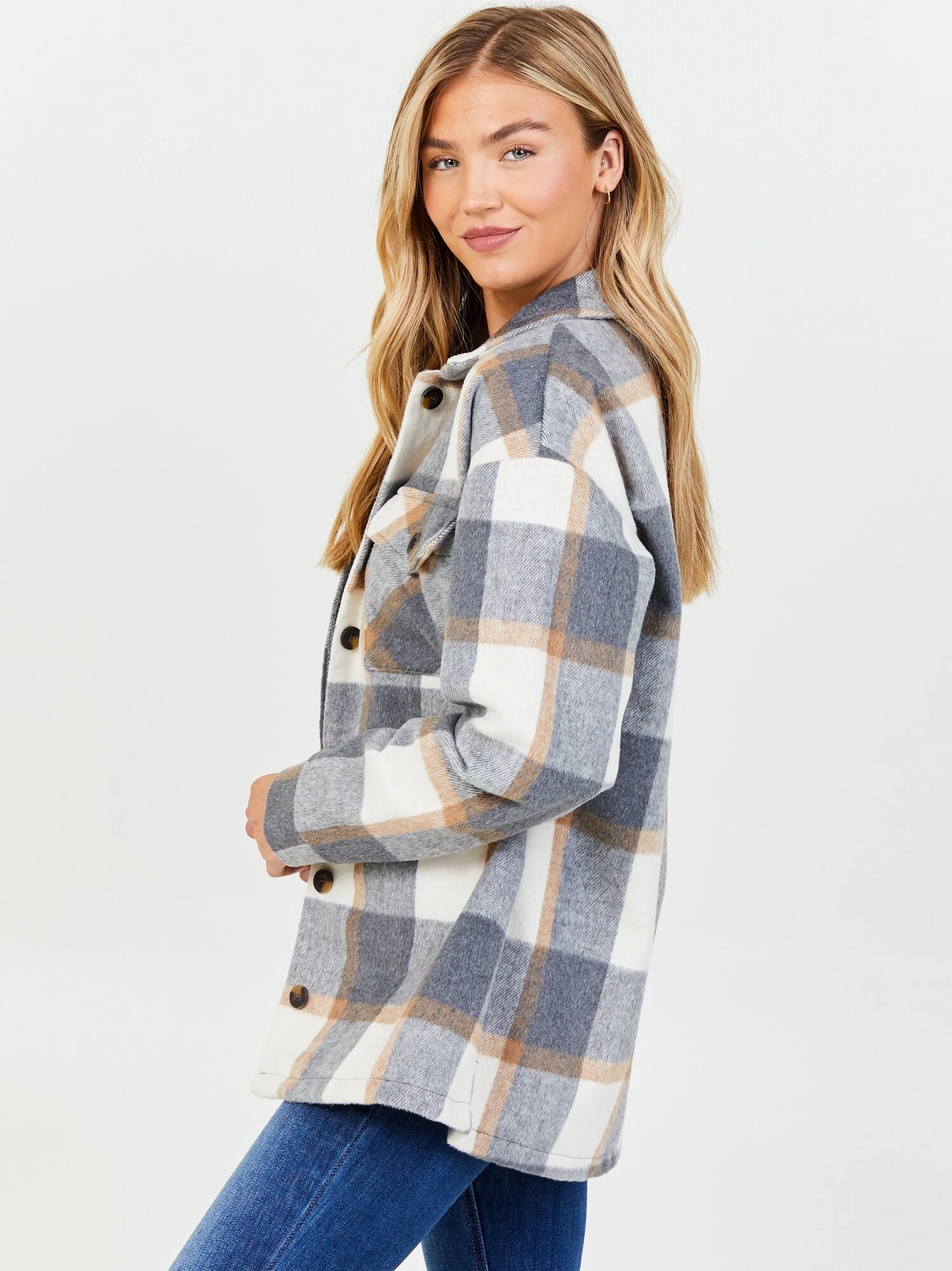 Best Pirce ⌛ Altar'D State Laid Back Shacket ⌛ 2 Best Pirce ⌛ Altar'D State Laid Back Shacket ⌛ - Image 2