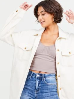 New ???? Altar'D State Naya Shacket ???? -Altar'd State - shop 000921 J7711PFKAS 22 CREAM 04