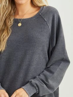 Budget ???? Altar'D State Laya Pullover ???? -Altar'd State - shop 000921 T1844CBTAS WASHED BLACK 03