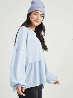 Top 10 ???? Altar'D State Alissa Top ???? -Altar'd State - shop 001163 KT80927 10A DUSTY BLUE 02