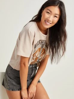 Outlet ⌛ Altar'D State Nashville Metallic Tee ⭐ -Altar'd State - shop 001890 A1185SK03JD CHAMPAGNE 03