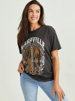 Flash Sale ???? Altar'D State Music City Records Graphic Tee ????