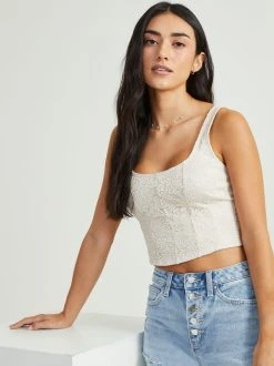 Hot Sale ???? Altar'D State Lila Lace Corset Tank ????