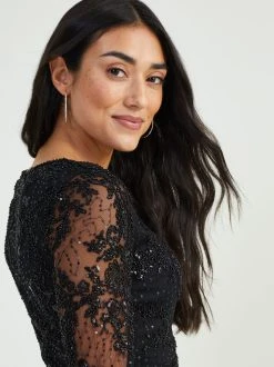 Promo ???? Altar'D State Blake Beaded ???? Dress ???? -Altar'd State - shop 001892 R4491 47GQ 01 BLACK 04