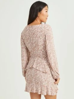 Flash Sale ???? Altar'D State Mia ???? Dress ⌛ -Altar'd State - shop 001926 DDSW2096IMK A MOCHA IVORY 02