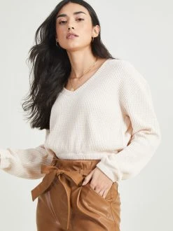 Outlet ???? Altar'D State Avaline Thermal Long Sleeve Top ????