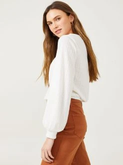 Promo ???? Altar'D State Jasmine Top ???? -Altar'd State - shop 001926 TYDK4927 QIL IVORY 02