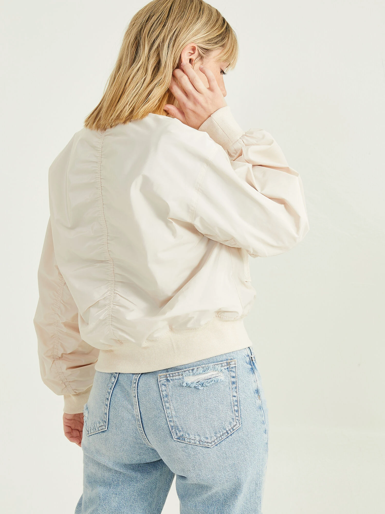 Outlet ⌛ Altar'D State Chrissy Nylon Bomber Jacket ⭐ 3 Outlet ⌛ Altar'D State Chrissy Nylon Bomber Jacket ⭐ - Image 3