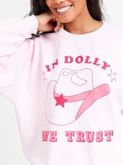 Flash Sale ???? Altar'D State In Dolly We Trust Pullover ???? -Altar'd State - shop 002035 H3933TK PINK 04