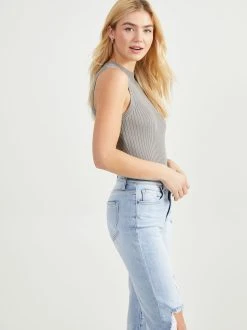 Flash Sale ???? Altar'D State Kristy Ribbed Bodysuit ???? -Altar'd State - shop 003038 IBT27308AS VETIVER 02