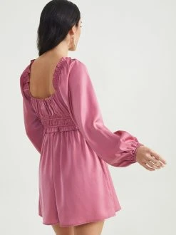 Buy ???? Altar'D State Annalie Ruffle Waist ???? Dress ???? -Altar'd State - shop 003041 DR97563 018 MAUVE 03