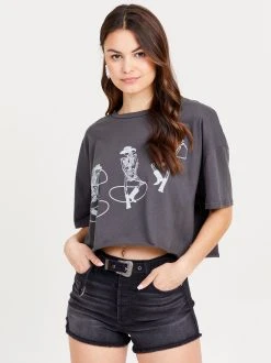 Outlet ???? Altar'D State Cowboy Skeleton Graphic Tee ❤️