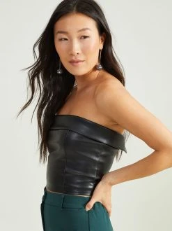 Cheapest ✔️ Altar'D State Valerie Leather Corset Top ????