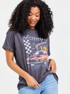 Cheapest ❤️ Altar'D State Mojave Speedway Tee ???? -Altar'd State - shop 004061 AS 1006 VINTAGE BLACK 04