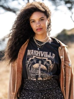 Budget ???? Altar'D State Music City Graphic Tee ✨ -Altar'd State - shop 004067 F525 8195 BLACK 09