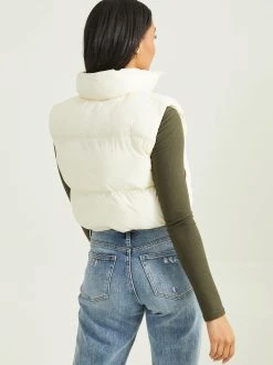 Discount ✨ Altar'D State Ivy Puffer Vest ???? -Altar'd State - shop 004073 BG5008 IVORY 03