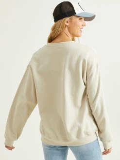 Wholesale ⌛ Altar'D State Bronco Fleece Pullover ???? -Altar'd State - shop 004094 12UXFRD0093 SAND 02